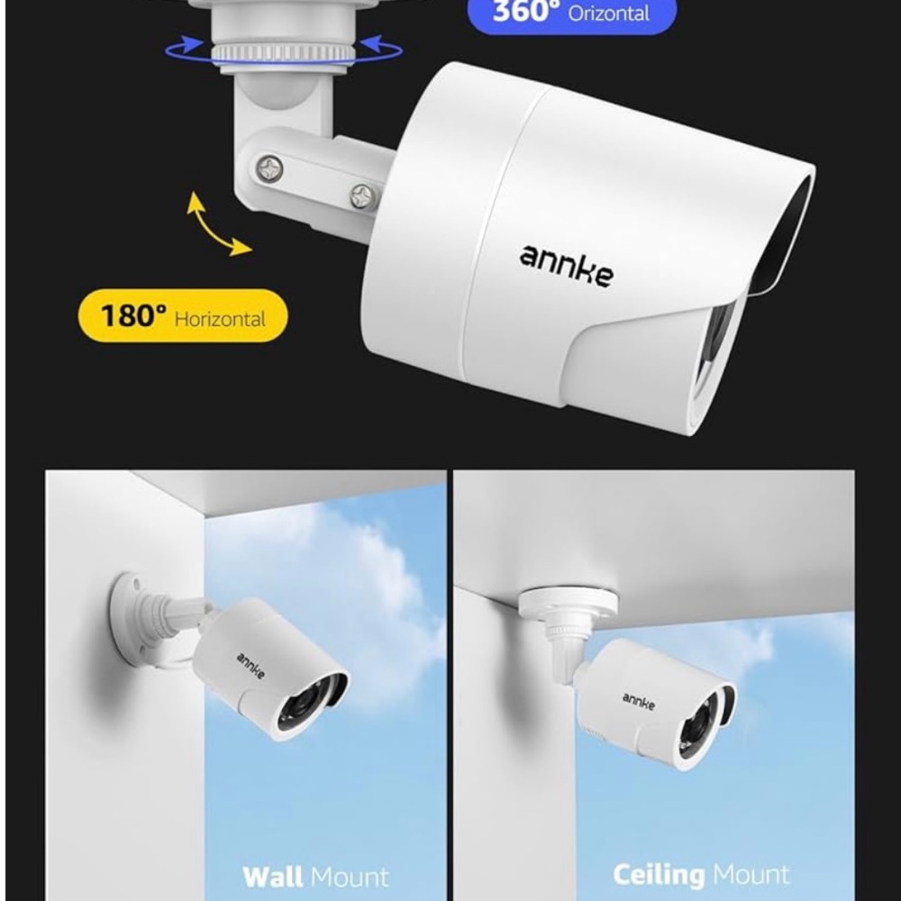 White Weatherproof Security Camera - Picture 2 of 7